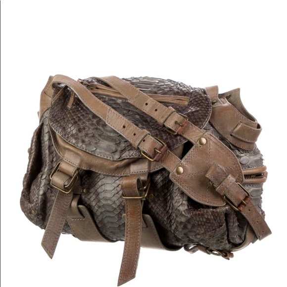 Jerome Dreyfuss Handbags - Jerome Dreyfuss Snakeskin Shoulder bag